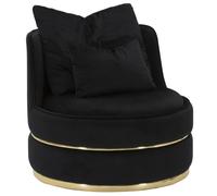 SILLÓN PARIS SPACE NEGRO/ORO