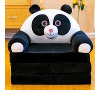 Sillón plegable 2 en 1 como sofá cama con bonito diseño de dibujos animados acogedor estilo perezoso para salón, habitación infantil, sala de juegos, ideal para sentarse, leer, relajarse (B, talla