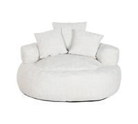 Sillon poliester 94x94x50 blanco El mejor complemeto para tu hogar.