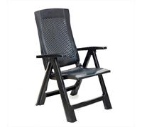 Sillon posiciones gold antracita