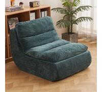 Sillón puff comprimido, sofá pequeño extraíble para sala de estar, sofá esquinero moderno con pedal