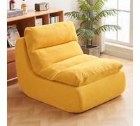 Sillón puff comprimido, sofá pequeño extraíble para sala de estar, sofá esquinero moderno con pedal