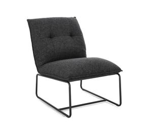 Sillón reclinable Galene Negro