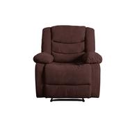 Sillón relax de tela chef2 color chocolate - conforama