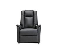 Sillón relax eléctrico piel sintética max antracita - conforama