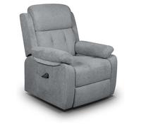 Sillón relax elevador häusbed atenza, 2 motores power lift - gris