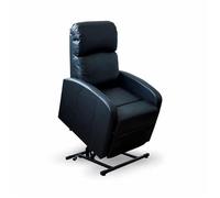 Sillón Relax Función Auto-ayuda Y Reclinación Eléctrica. Pu Negro