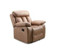 Sillón relax kendal beige 93 x 104 x 93/143 cm