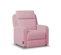 Sillón relax one fabric nalui rosa reclinable