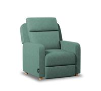 Sillón relax one fabric nalui verde reclinable
