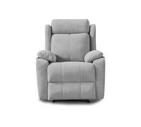 Sillon Relax Reclinable Electrico, Gravedad Cero | Desenfundable, Botonera Cromada con Puerto USB | Madera de Pino | Sillones Reclinables | Sillon Relax | Silla Sofa | Sillon Electrico Moderno | Gris