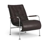 Sillón Serpentine Cromo/Elmo Soft 93068/Tabaco 8697