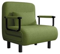 Sillón sofá convertible - Sillón cama - Sillón reclinable - Sillón sofá cama - Sillón multifuncional - Verde