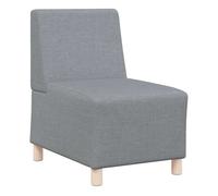Sillón sofá - sofás de salón tela gris claro 55 cm