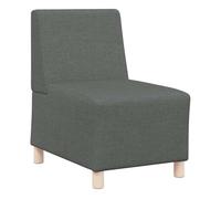 Sillón sofá - sofás de salón tela gris oscuro 55 cm