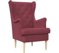 Sillón tapizado en tela con estructura de metal, de 65x79x100 cm, diseño moderno con cojín de asiento desmontable, cómodo y duradero, ideal para salones, dormitorios y balcones