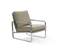 Sillón tapizado polipiel crema modelo 5046 angel cerdá