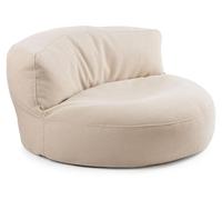 Sillones tipo "puf" - Serie "Teddy" - Beige
