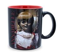 Silver Buffalo Annabelle The Conjuring - Taza de cerámica para café expreso, té, capacidad para 20 onzas