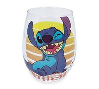 Silver Buffalo LI12066FB - Vaso sin tallo, diseño de punto de sol de Disney, 20 onzas, transparente
