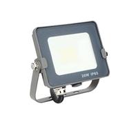 Silver Electronics 172020 - Proyector FORGE+. Protección IP65. Potencia máxima de 20W. Temperatura de color: 5700K. Clase energética: A+. Vida útil de hasta 50.000 horas. Color Gris