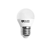 Silver Electronics 961727 Bombillas, 5000 K E27, 7 W, Blanco