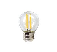 Silver Electronics - Bombilla LED Esférica 6W E14 3.000K 560 lúmenes