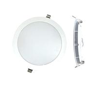 Silver HT Downlight LED empotrable circular 18W luz blanca 6000K