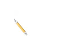 SILVER ELECTRONICS Pack x20 Bombillas Lineal led R7s regulable 850lm 7,6W 6000K 360º 118x16mm 15.000h