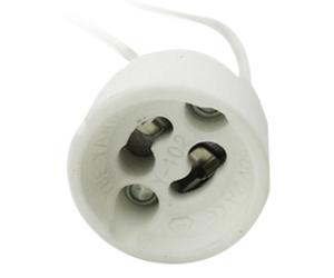 SILVER - Portalámparas Smart Home GU10 con conexión Wi-Fi, compatible con bombillas LED A60 de 9W, IP20 para interiores, ideal para plafones y luminarias empotradas, modelo 490052 Medium