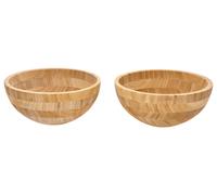SILVERCREST® Bol de bambú / Set de boles de bambú, 2 piezas (pequeño juego de 2)