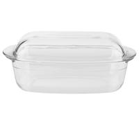 SILVERCREST® Cacerola de vidrio con tapa (Rectangular)