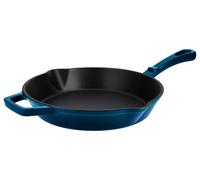 SILVERCREST® Sartén parrilla de hierro fundido, 25 cm (Redondo, Azul)