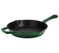 SILVERCREST® Sartén parrilla de hierro fundido, 25 cm (Redondo, Verde)