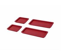 SILVERCREST® Set de alfombrillas para hornear de silicona 4 unidades (Set de 4 láminas)