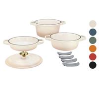 SILVERCREST® Set de cazuelas de hierro fundido
