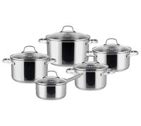 SILVERCREST® Set de ollas de acero inoxidable 5 unidades
