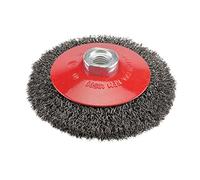 Silverline - Cepillo circular de acero cardado 115 mm (763625)