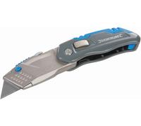 Silverline Herramienta de separación Cuchilla plegable retráctil 165 mm