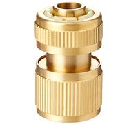 Silverline Tools 196506 - Conector rápido de latón con bloqueo (Hembra 1/2')