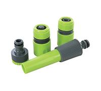 Silverline Tools 394989, Juego de conectores de manguera, Multicolor, 5 Pzas