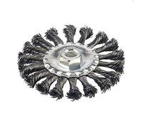 Silverline Tools 656640 - Cepillo circular de acero trenzado (115 mm)