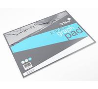 Silvine Bloc de papel cuadriculado profesional A3, impreso 2-10-20 mm (50 hojas)