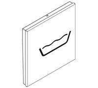 Símbolo de repuesto para la ducha RainSelect de Hansgrohe, compatible con bañeras