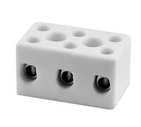 Simet Bloque de Bornes Cerámico 350°C/800°C, 10mm², 57A/450V (1)