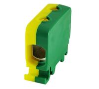 SIMET Bloque de terminales de tornillo montado en riel AL, Cu ZGG1X1,5-50Z-G Amarillo-Verde marca