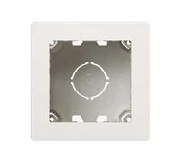 SIMON 270 | Caja de superficie compacta con 1 elemento blanco 20000811-090