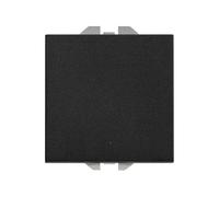 SIMON 270 | Conmutador pulsante 10 AX negro mate 20000201-098