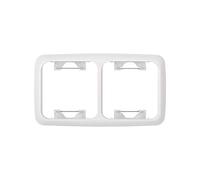 Simon 31621-30 placa de pared y cubierta de interruptor Blanco