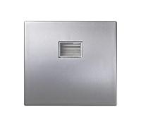 Simon 4400010-033 - Tecla Simple Aluminio S.44 Aqua